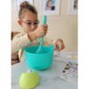 Tovla Jr. 5pc Bowl and Pitcher Set with Recipe Cards Yellow/Green/Teal - 2 of 3