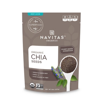 Navitas Organics Vegan Chia Seeds - 8oz