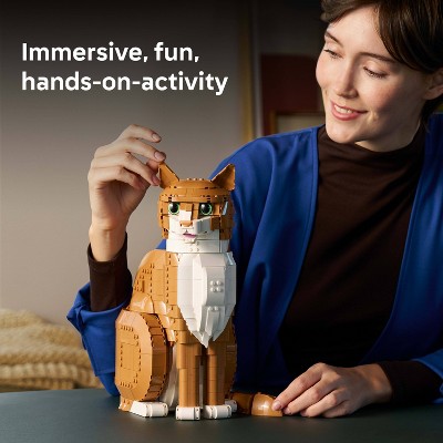 Детские конструкторы LEGO Ideas Orange Cat Building Set for Adults 21376 — фото 3