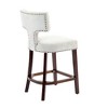 Sapphtopaz Modern Dining Chairs Set of 2 Upholstered Chair with Curved Backrest Chairs for Kitchen, Dining Room, Living Room - 4 of 4