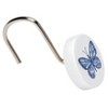 The Lakeside Collection Lavender Luster Butterfly Bath Collection - Set of 12 Shower Hooks 12 Pieces - 2 of 3