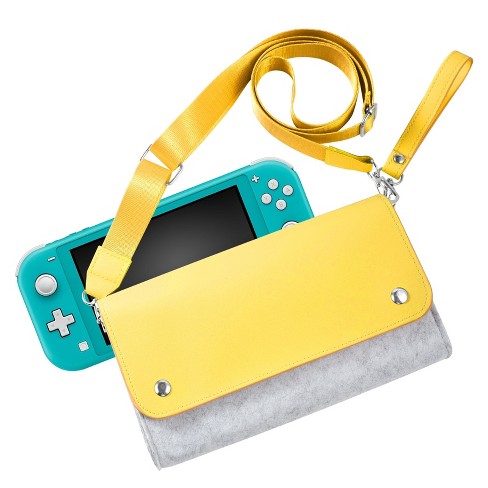 Insten Carrying Case & Purse With 4 Game Holder Slots For Nintendo