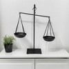 HomeRoots 13" Libra Black Vintage Decorative Scale - 2 of 4