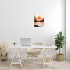 Stupell Industries Vibrant Orange Sunrise Minimal Mountain Lake Abstraction, 13" x 19" - 2 of 4