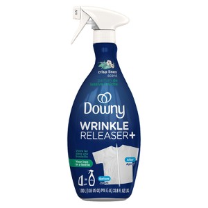 Downy Crisp Linen  Wrinkle Releaser  Spray - 33.8oz - 1 of 4