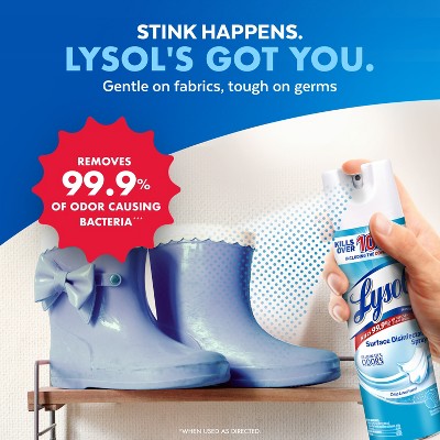 Lysol Disinfectant Spray Crisp Linen 19oz. - Thumbnail 4