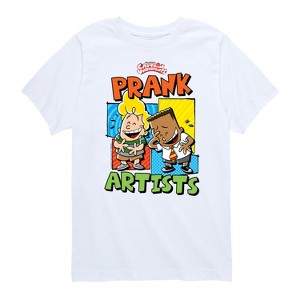 Boys' - Captain Underpants - George and Harold Laughing Prank Artists Short Sleeve Graphic T-Shirt - 1 of 4