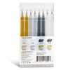 KINGART Gel Pens – Black, White, Gold & Silver - 8 Count - 4 of 4