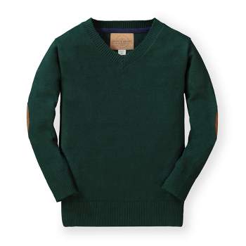 Hope & Henry Boys' Organic Cotton V-Neck Sweater, Kids