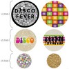 Big Dot of Happiness 70's Disco - 1970s Party Giant Circle Confetti - Disco Fever Party Decorations - Large Confetti 27 Count - 2 of 4