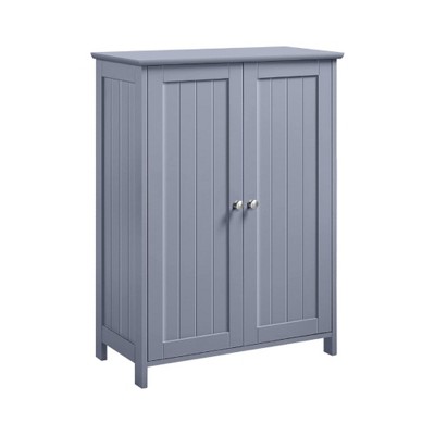 Vtec Trading Grey Modern Bathroom Storage Floor Cabinet