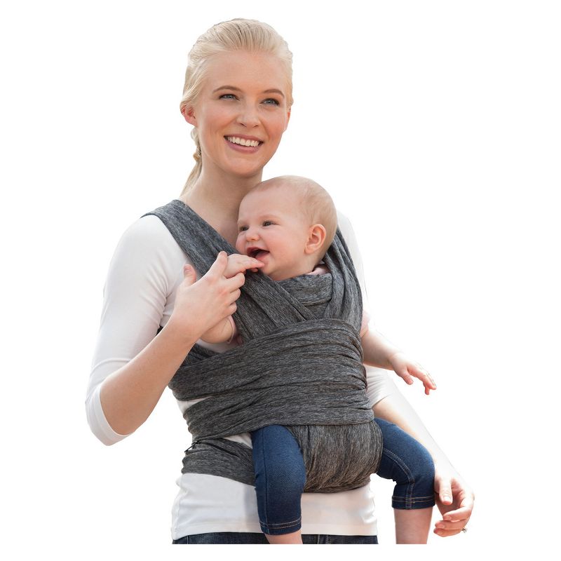 Boppy ComfyFit Hybrid Baby Carrier - Heathered Gray, 1 of 16