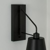 Capital Lighting Alden 1 - Light Wall Light in  Matte Black - 2 of 4