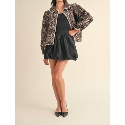 Women's Loving Leopard Quilted Jacket - &merci