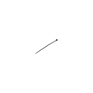 StarTech 100 Pack 4" Cable Ties - BK Small Nylon/Plastic Zip Adjustable Network CBMZT4B - 1 of 2