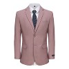 Braveman Men's Formal Two Piece 2-Piece Slim Fit Cut Suit Set - 2 of 4