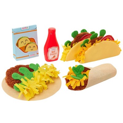 melissa and doug felt taco and burrito set