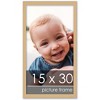 PosterPalooza | Panoramic Minimalist Yellow Picture Frame - UV Acrylic, Foam Board Backing, Hanging Hardware - 2 of 4