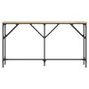 Clihome Entryway Console Table with Adjustable Feet, Industrial Design for Modern Living Room & Hallway - 3 of 4