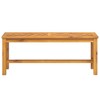 vidaXL Patio Bench 43.3 in. Solid Wood Acacia - 3 of 4