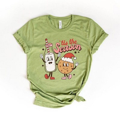 Simply Sage Market Women's Milk and Cookie Season Short Sleeve Graphic Tee