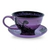 Silver Buffalo Disney The Nightmare Before Christmas Spiral Hill Ceramic Teacup and Saucer Set - 2 of 4