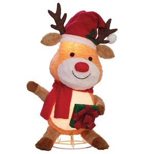 Holiday Living 30-inch Lighted Pop-Up Moose Christmas Decoration - 1 of 3