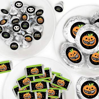 Big Dot of Happiness Pumpkin Patch - Fall, Halloween or Thanksgiving Party  Favor Kids Stickers - 16 Sheets - 256 Stickers
