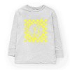 The Juniper Shop SmileyWorld Checkered Lightning Distressed Youth Long Sleeve Tee - 3 of 4