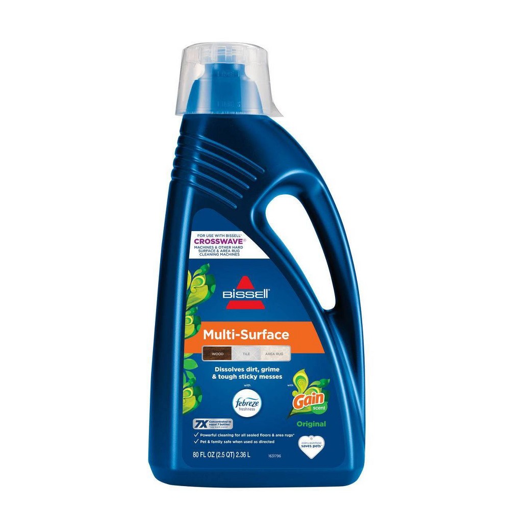 Photos - Steam Cleaner BISSELL 80oz Multi-Surface with Febreze Original Gain Formula - 3445G: Liquid Cleaner for Sealed Hard Floors, Fresh Scent 