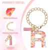Unique Bargains Epoxy Resin Colorful Glittery Tassel Sports Water Bottle Accessories Letter Charm 1 Pc - 3 of 4