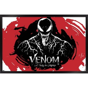 Trends International Marvel Venom: Let There be Carnage - Bust Framed Wall Poster Prints - 1 of 4