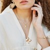 Sanctuary Project Statement Flower Pendant Necklace Gold - 2 of 3