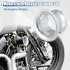 Unique Bargains Motorbike Velocity Stack Carb Carburetor Air Filter Funnel Trumpet - 2 of 4