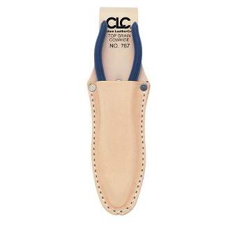 CLC 1 pocket Leather Plier Holder 2.5 in. L X 8.5 in. H Tan