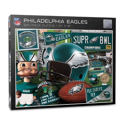 NFL Philadelphia Eagles 500pc Retro Series Puzzle