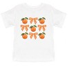 The Juniper Shop Coquette Oranges Chart Toddler Short Sleeve Tee - 4T - White - 2 of 4