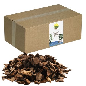 Soil Sunrise 100% Organic Orchid Potting Bark, Natural USA-Sourced Pine Bark Additive - 1 of 4