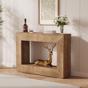 Console table, elegant rural farmhouse, entrance table for living room, multifunctional and practical table for multiple rooms - 1 of 4