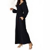 Women's Square Neck Jumpsuit With Pockets - Double Take - 3 of 4