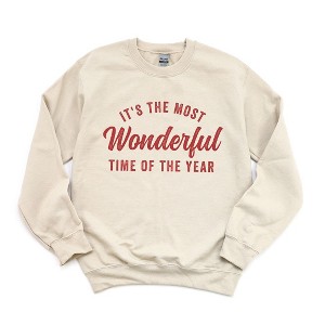 Simply Sage Market Women's Graphic Sweatshirt It's The Most Wonderful Time Of The Year - 1 of 4