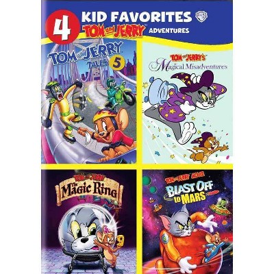 4 Kid Favorites: Tom & Jerry Adventures (DVD)(2016)