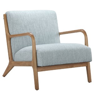 NicBex Polyester Accent Chair,Upholstered Living Room Chairs with Mid-Height Backrest,Mid-Century Comfy Armchair,Accent Chairs for Living Room - 1 of 4