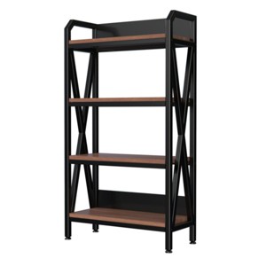 Syemin Utility Storage Shelves Bakers Rack 4-Level Storage Shelves Metal Kitchen Shelves, Kitchen Organizers and Storage, Black, 33.5"*15.8"*55.1" - 1 of 4