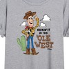 Women's - Disney - Kicking It In The Ole West Oversized Graphic T-Shirt - 2 of 4