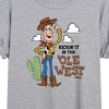 Women's - Disney - Kicking It In The Ole West Oversized Graphic T-Shirt - image 2 of 4