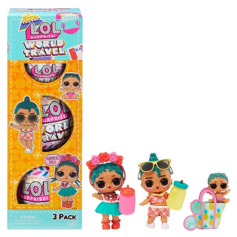 LOL Surprise Doll Coloring Book Page Family Coconut QT LIL Sister Luau ...