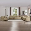 3-Piece Corduroy Deep Seat Sofa Set with Oversized Comfort and Flexible Sofa Combinations - 3 of 4