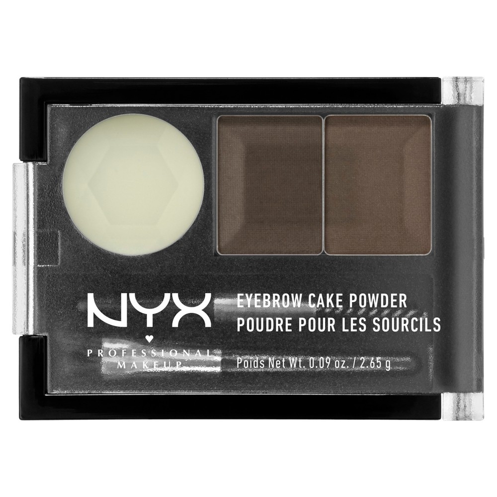 UPC 800897123871 product image for NYX Eyebrow Cake Powder - Dark Brown/ Brown | upcitemdb.com