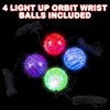 ArtCreativity Light Up Orbit Wrist Balls (Set of 4) - 2 of 4